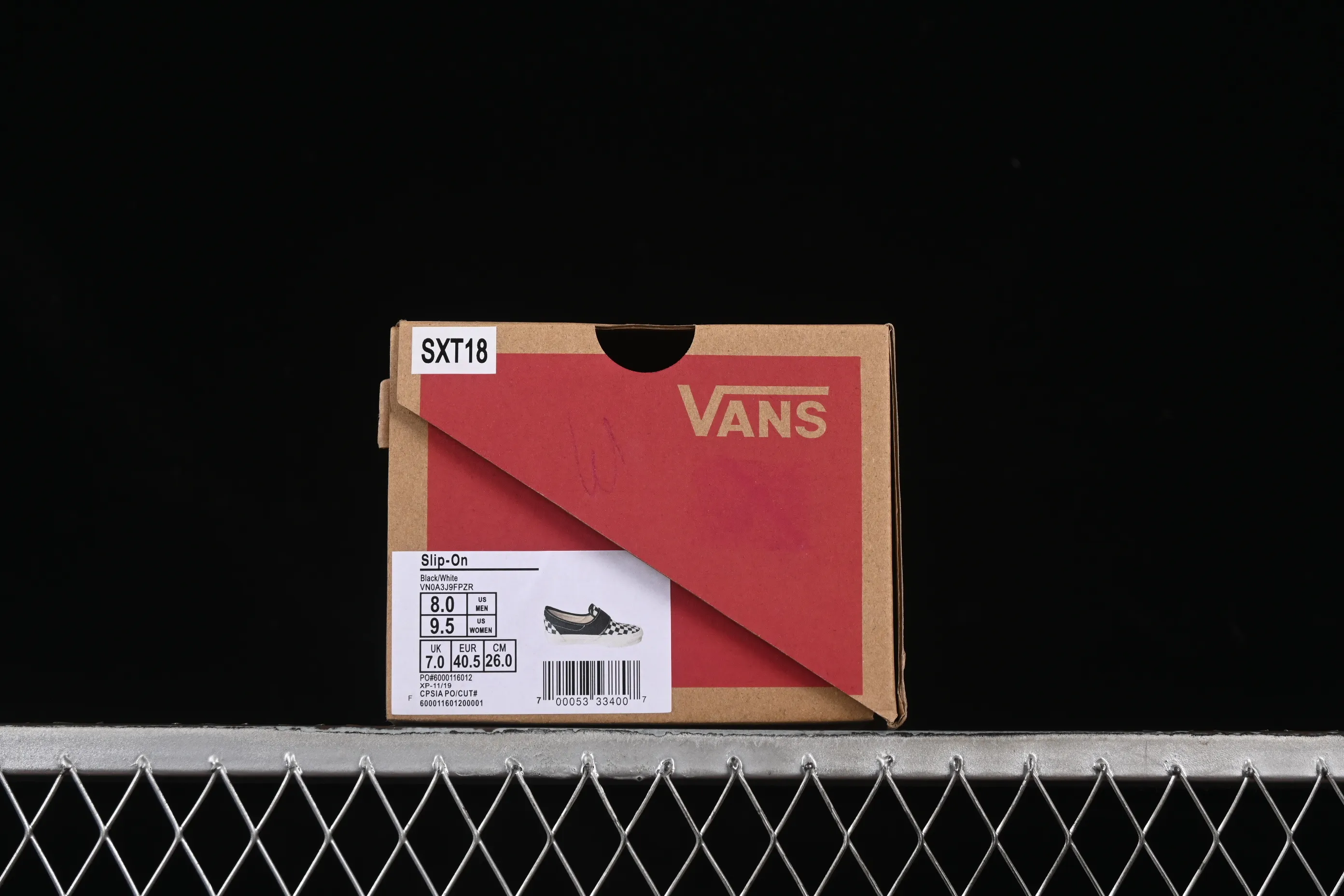 All categories Vans Vans series Vans Low Vans low-top Vans Slip-On Classic checkerboard slip-on casual sneakers VN0A3J9FPZR